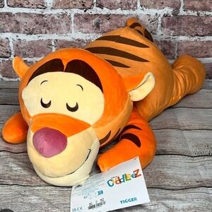 Disney Tigger Full Size  Vibrant Orange and Soft Cream Cuddleez Plush
